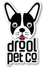 drool pet co logo with text best dog food