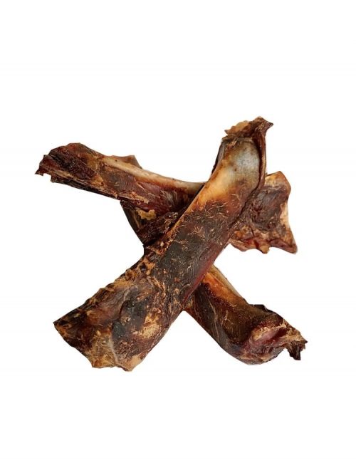 Photograph of a Drool Pet Co. dehydrated Kangaroo Teeth Cleanser on a white background.