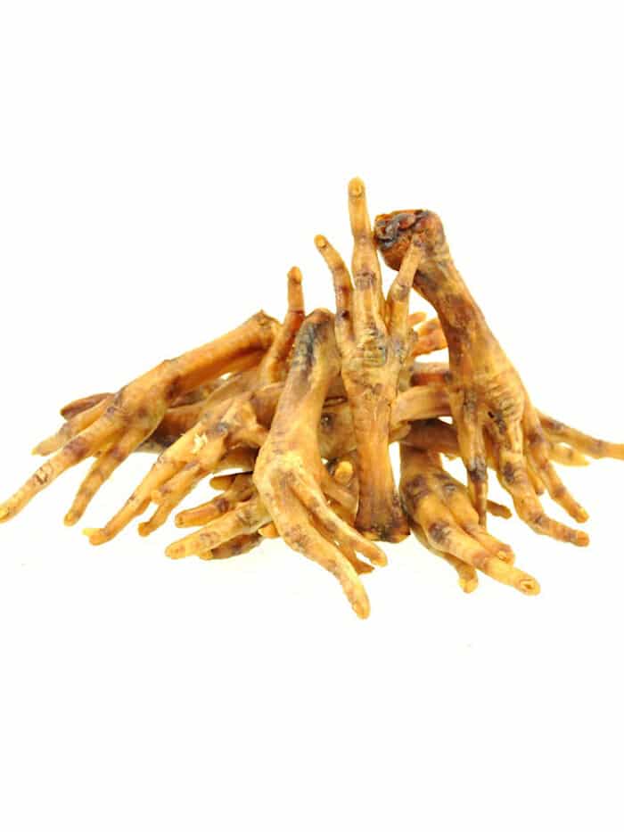 Drool Pet Co. chicken feet for dogs. Pic